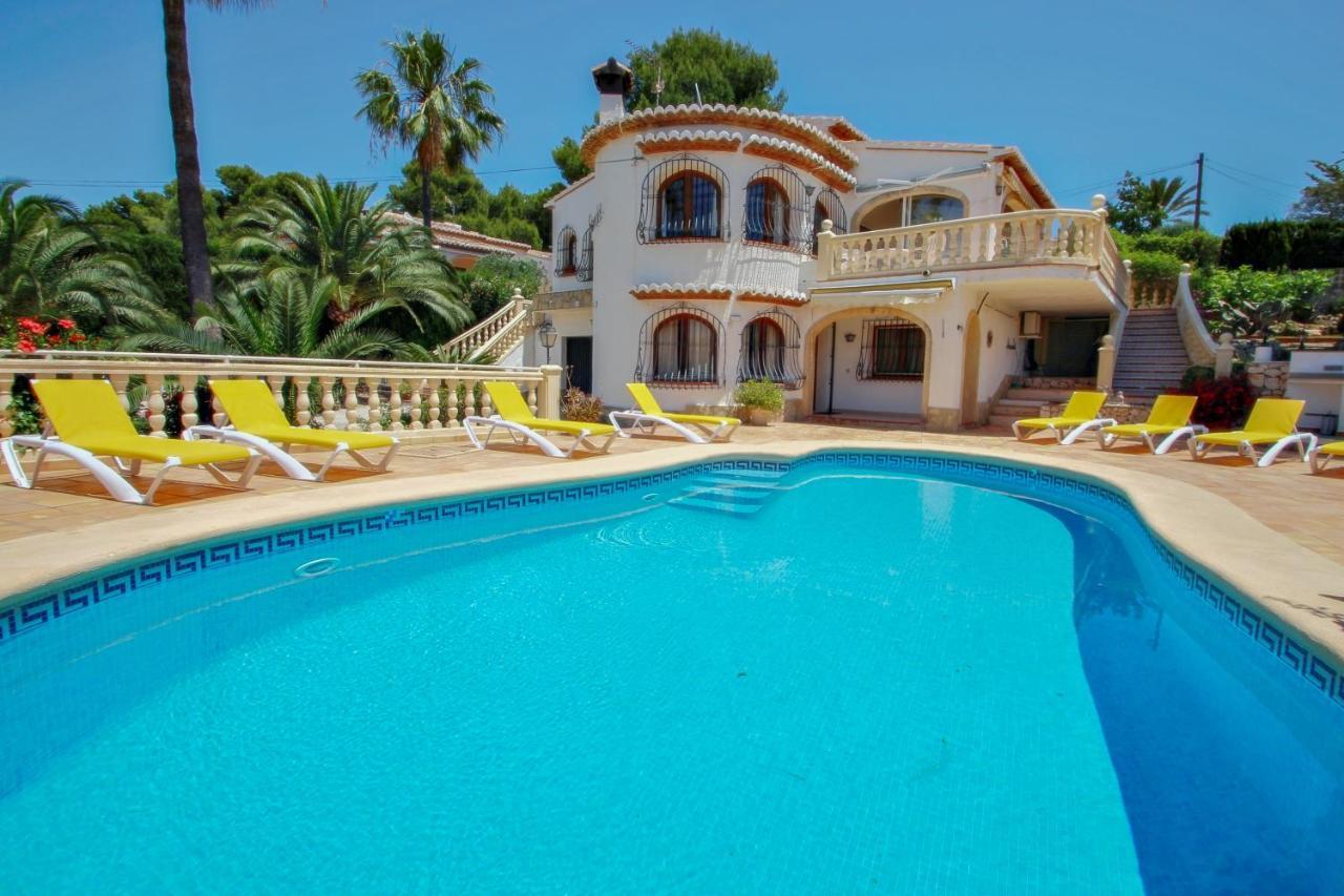 מוריירה Rondel - Sea View Villa With Private Pool In Costa Blanca מראה חיצוני תמונה
