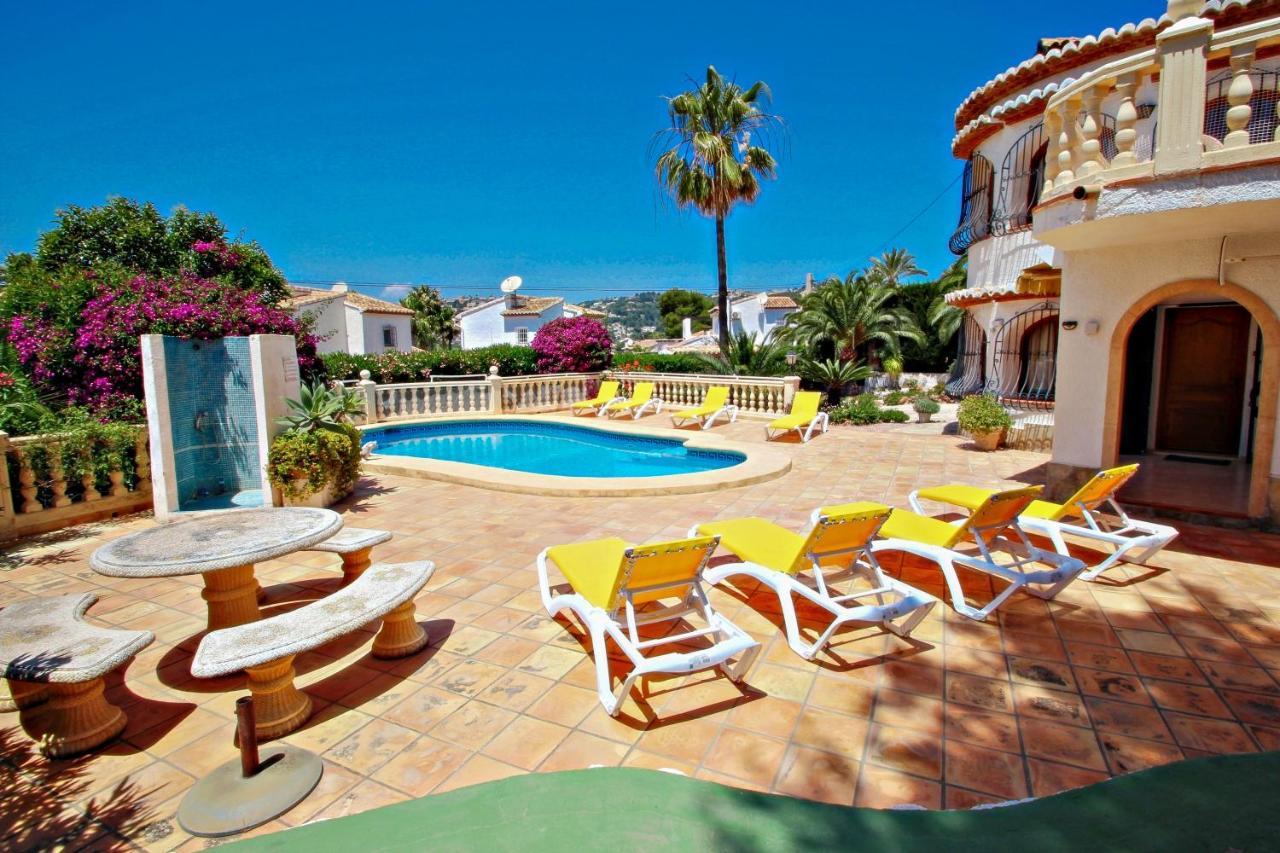 מוריירה Rondel - Sea View Villa With Private Pool In Costa Blanca מראה חיצוני תמונה