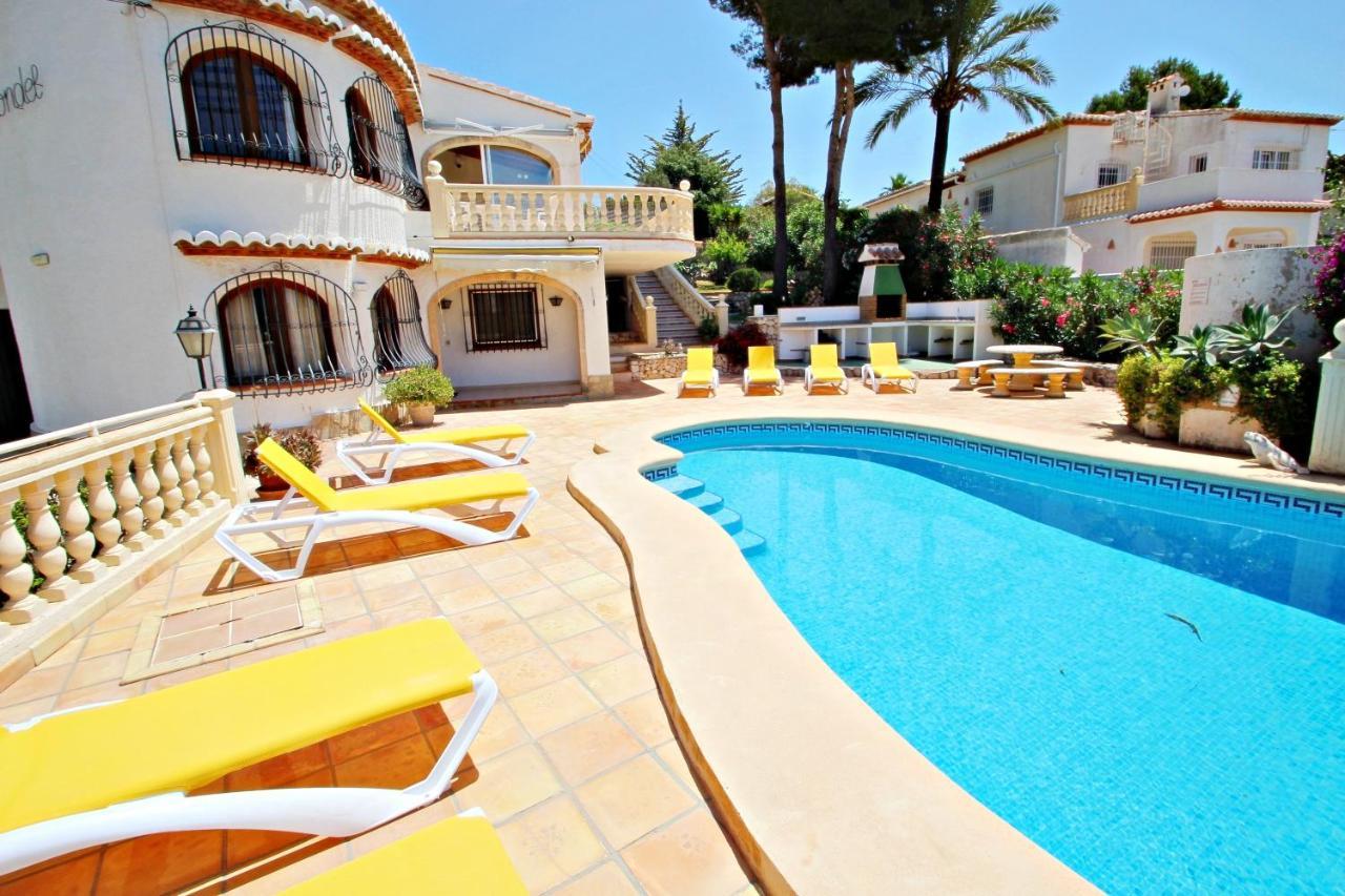 מוריירה Rondel - Sea View Villa With Private Pool In Costa Blanca מראה חיצוני תמונה