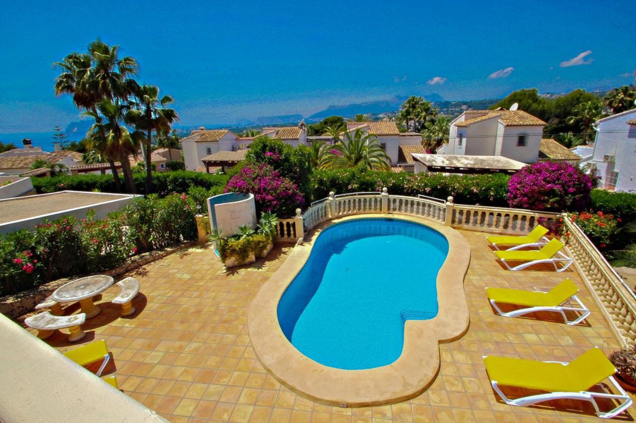 מוריירה Rondel - Sea View Villa With Private Pool In Costa Blanca מראה חיצוני תמונה
