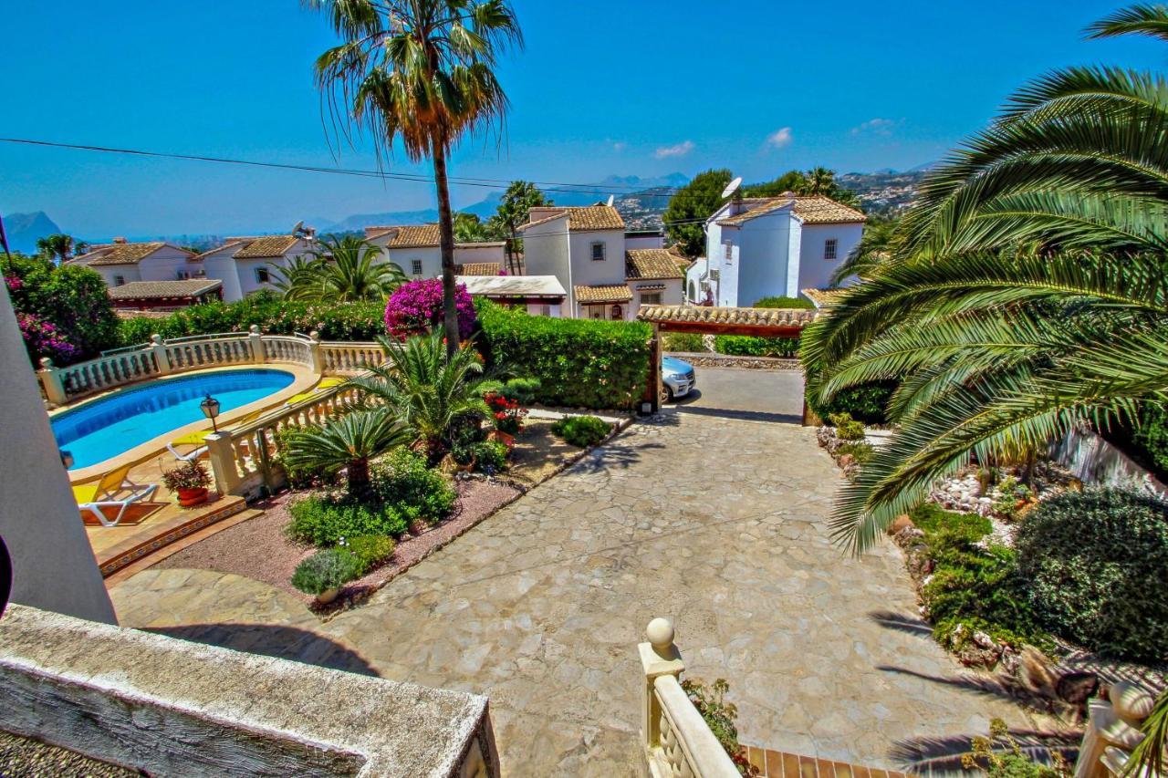 מוריירה Rondel - Sea View Villa With Private Pool In Costa Blanca מראה חיצוני תמונה