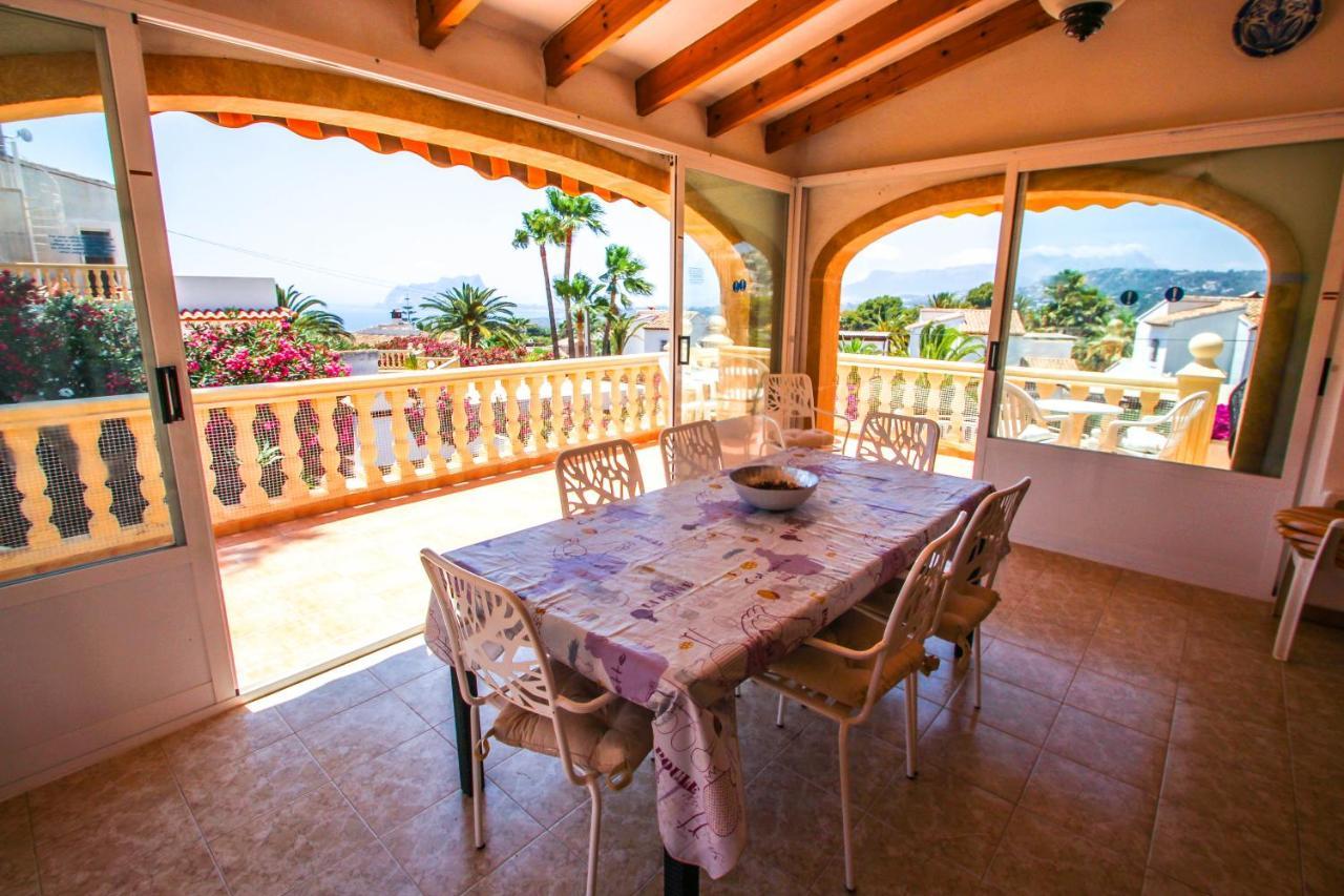 מוריירה Rondel - Sea View Villa With Private Pool In Costa Blanca מראה חיצוני תמונה